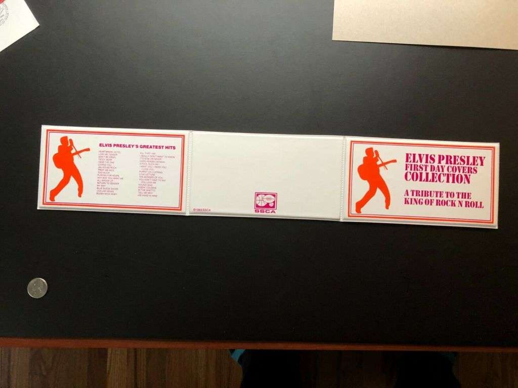 Elvis Presley First Day Covers Collection Tribute to King of Rock n Roll (1993)