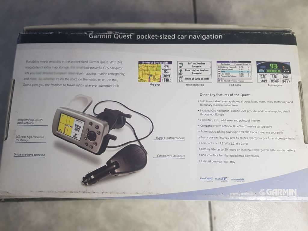 Garmin Quest Navigation & Accessories  (Please Read)
