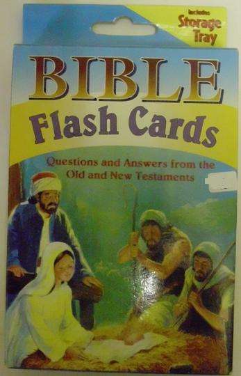 R1 No Reserve! BIBLE Flash Cards - Q&A from the old and new testaments