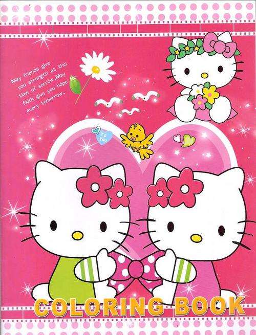 Hello Kitty Colouring and Sticker book. Postage only R25