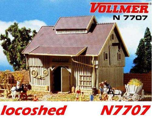 N gauge NEW kit Barn N7707 Vollmer