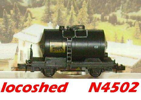N gauge Tank Car 2-axle/65mm AGIP mint boxed N4502 Arnold