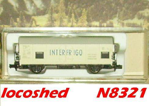 Reefer INTERFRIGO truck (2-axle/ 80mm) min boxed N8321 FLM