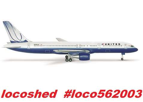 Boeing 757-200 United Air Lines 1in400 scale, Herpa, New+boxed,  #loco562003