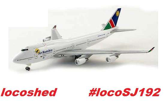 Boeing 747-400, Air Namibia, 1in500 scale,Starjet, NEW, #locoSJ192