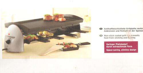 La Raclette - your cheese gourmet set by Tchibo, pre-owned, exceptionally cared for, fully working
