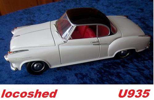 Borgward Isabella Coupe 1957 white+black Revell top pre-owned #U935