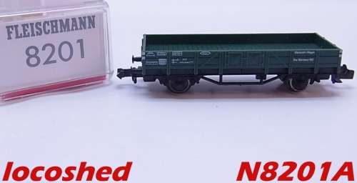 Low-Side std. Open Goods Wagon (2-axle/70mm) min boxed N8201A FLM
