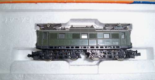 N gauge BR144 Electric Locomotive, 4 axles, analogue, pre-owned, top condition, orig.box N2154 Roco