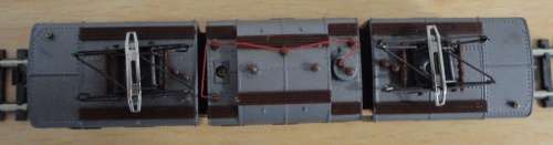 BR191 Electric Locomotive, dbl articulated, 6 axles, analogue, mint, boxed N2155 Roco