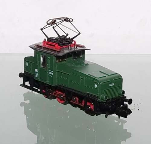 E63 Electric Shunter, 3 axles, analogue, near mint, orig.boxed, top condition N2461 Arnold