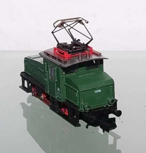 E63 Electric Shunter, 3 axles, analogue, near mint, orig.boxed, top condition N2461 Arnold