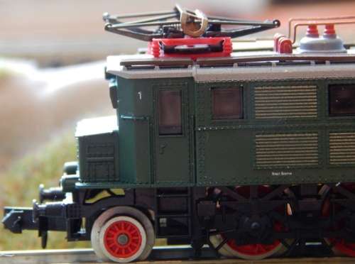 BR117 Electric Locomotive, 6 axles, analogue, pre-owned, top condition, reboxed N7214 Arnold