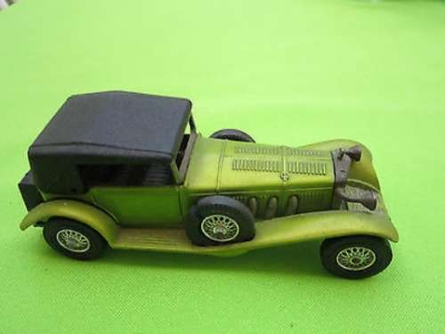 Mercedes-Benz SS 1928 green pre-owned unboxed, unplayed, no wear, superb condition!