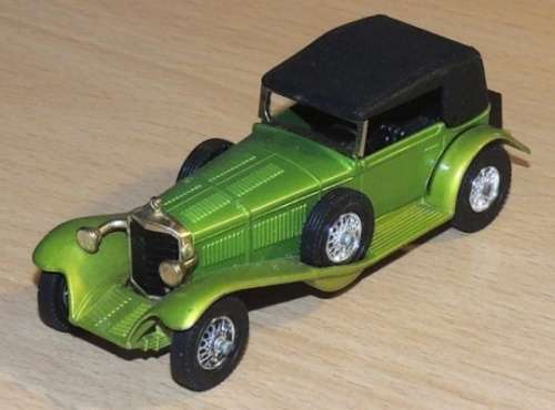 Mercedes-Benz SS 1928 green pre-owned unboxed, unplayed, no wear, superb condition!