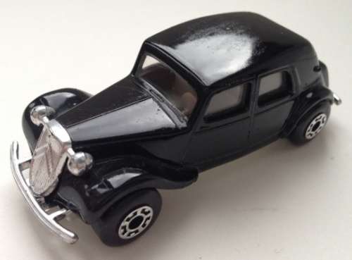 Citroen 15 CV Sedan black pre-owned, unboxed unplayed, no wear, superb condition  MB.1-88A