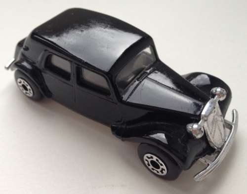 Citroen 15 CV Sedan black pre-owned, unboxed unplayed, no wear, superb condition  MB.1-88A