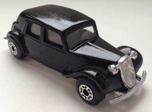 Citroen 15 CV Sedan black pre-owned, unboxed unplayed, no wear, superb condition  MB.1-88B
