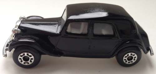 Citroen 15 CV Sedan black pre-owned, unboxed unplayed, no wear, superb condition  MB.1-88B