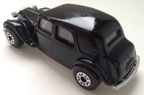 Citroen 15 CV Sedan black pre-owned, unboxed unplayed, no wear, superb condition  MB.1-88B