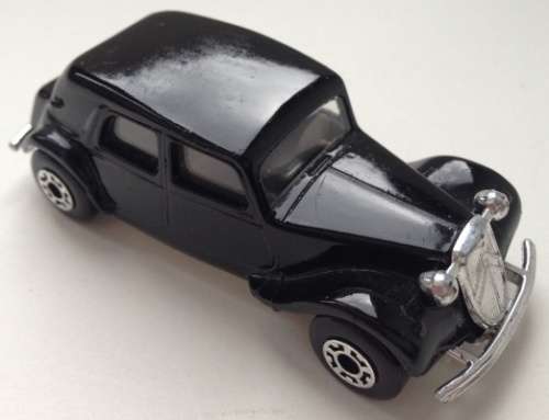 Citroen 15 CV Sedan black pre-owned, unboxed unplayed, no wear, superb condition  MB.1-88B