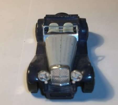 Jaguar SS 100 1982 open convertible silver pre-owned unboxed unplayed nowear collector cond MB.SS100