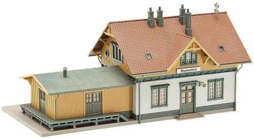 H0 gauge BLUMENFELD station (250x140mm) building kit H0.1-87.HO 3/Faller.110097