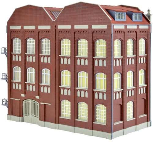 H0 gauge Mine Management Offices + Workshop (270x150x220mm h) bdg kit, H0.1-87.HO 8/Kibri.9848