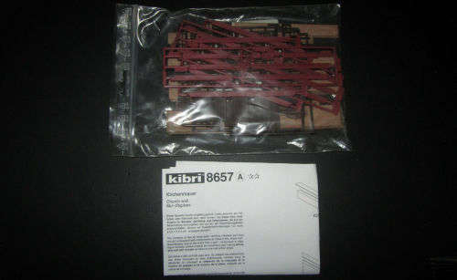 H0 gauge Churchwall, rough stone + gates 110 cm length (sealed bag + plan) H0.1-87.HO Kibri.8657