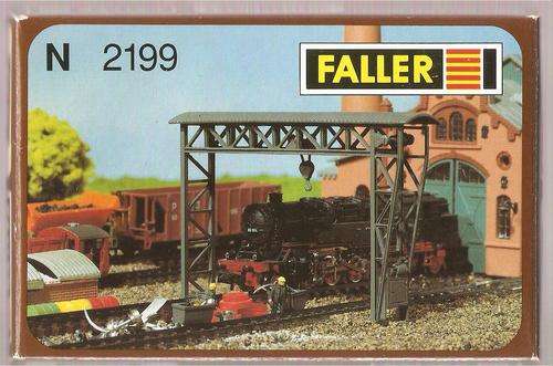 N scale - trackside structures - OVERHEAD GANTRY CRANE by Faller - MINT unassembled