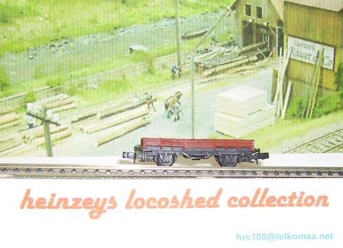 Open Goods Waggon, low-sided iron, 2-axle/65mm, German makes #462 GER