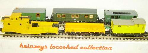 N gauge Maintenance Train w. workers' accommodation, top condition, 7 days money-back g'tee!