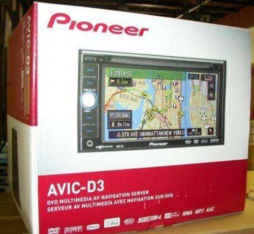 Pioneer 6.1" touch-screen monitor In-Dash DVD with GPS