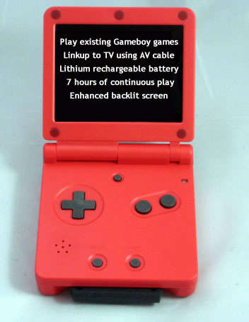 Mini Gameboy Station - Includes Games (incl Super Mario ) - Connect to TV for big screen gaming