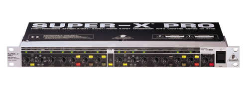 Behringer SUPER-X PRO CX3400 2/3/4-Way Crossover