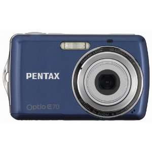 PENTAX OPTIO E70 10MP DIGITAL CAMERA  (Excellent Condition! Looks BRAND NEW!) - GOLD