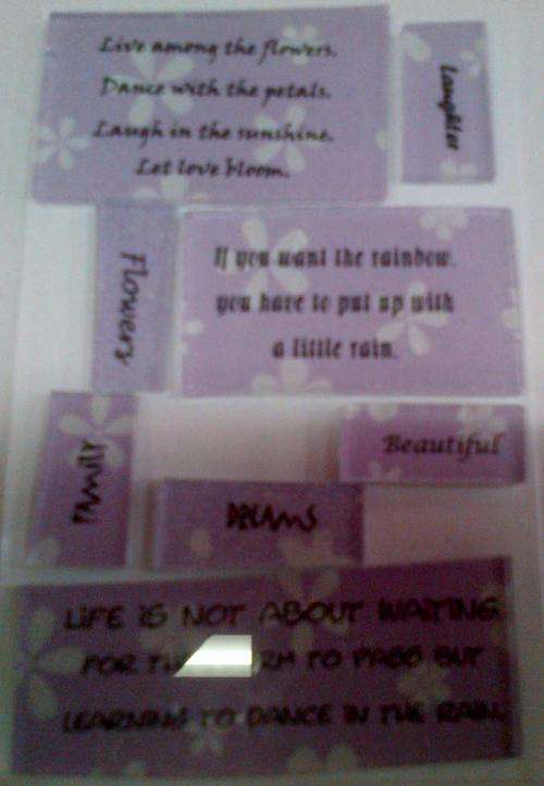 Mosaic Word Pack Purple