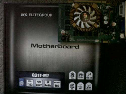 Motherboard and 9500GT Graphics card