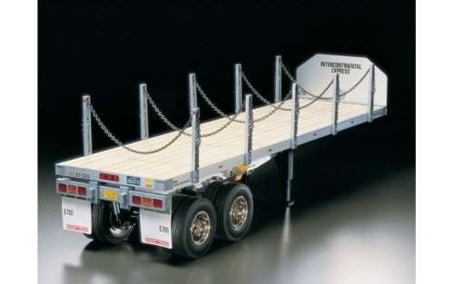 TAMIYA  1/14 Flatbed Semi-Trailer