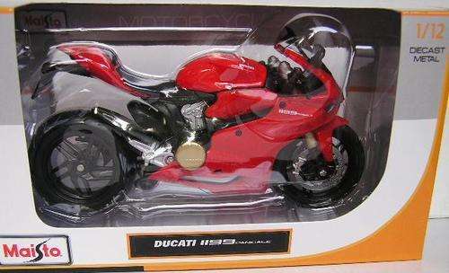 Maisto Diecast Model Motorbike Bike Ducati 1199 Panigale 1/12 scale