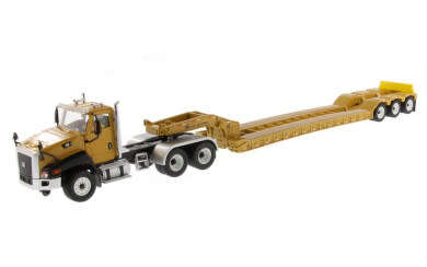 1/50 CAT CT660 Day Cab Tractor & XL120 HDG Trailer