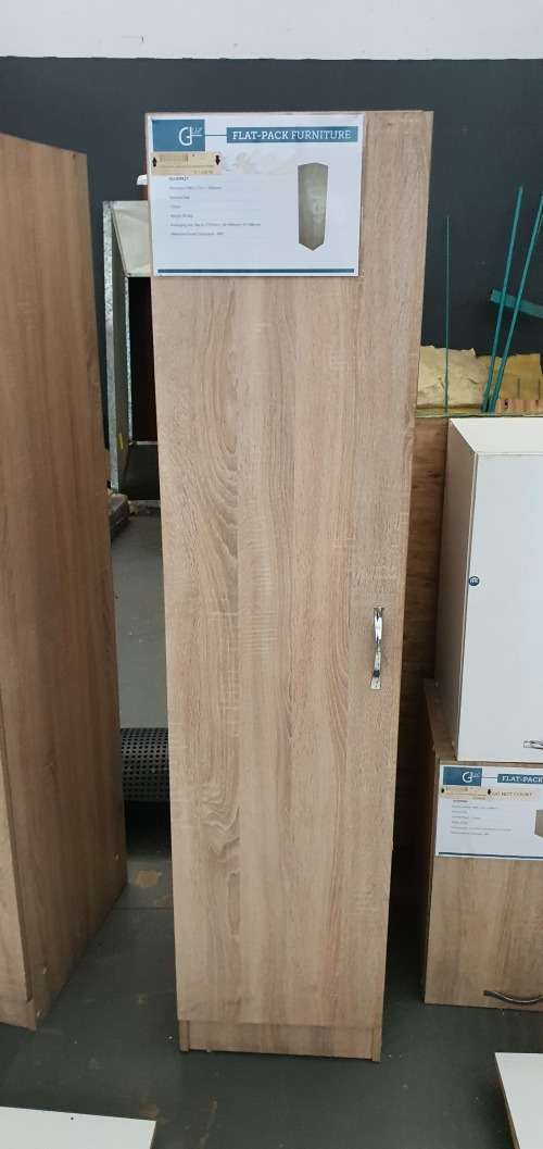 1 Door Wardrobe - Sonoma Oak