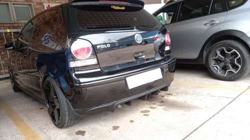 POLO VIVO 2010-2017 and POLO 9N REAR BUMPER DIFFUSER