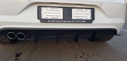 POLO 8 MAXTON 4-PIN REAR DIFFUSER ***PLASTIC***