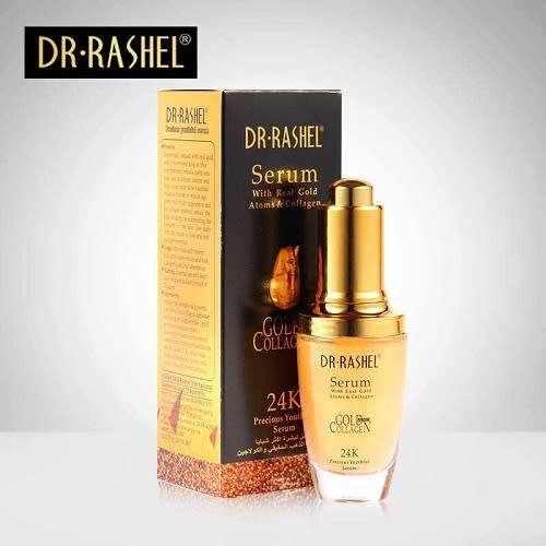 DR RASHEL Gold collagen elastin serum anti wrinkle aging moisturizing serum Acne Treatment Whitening