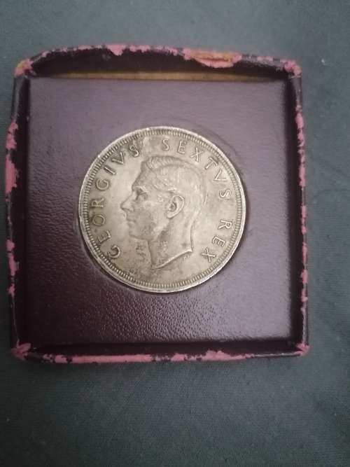 1952 5/- Shilling in Mint holder (Unc)