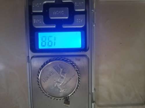 1967 R1 Afr in .925 Silver setting 19.8gr