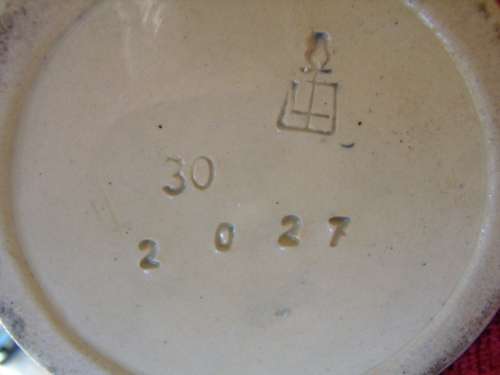 German Decorative Beer Tankard/Mug with Meal Lid