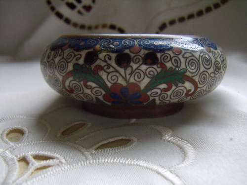 Cloisonne Round Bowl