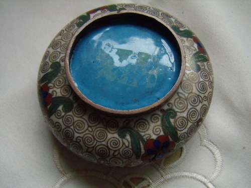 Cloisonne Round Bowl